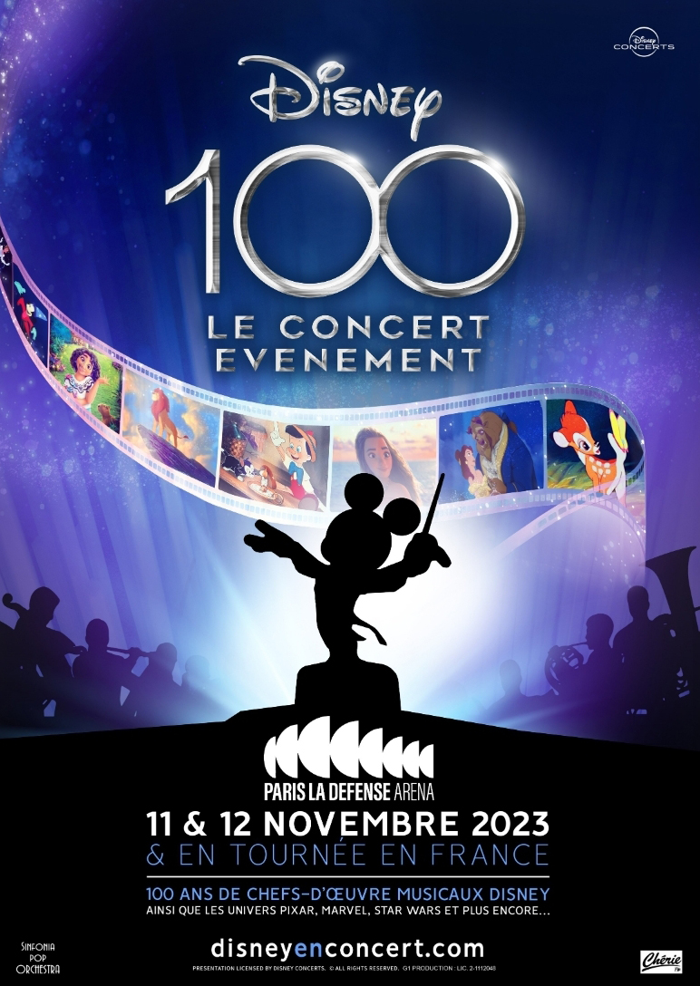 DISNEY 100 ANS, Paris La Défense Arena