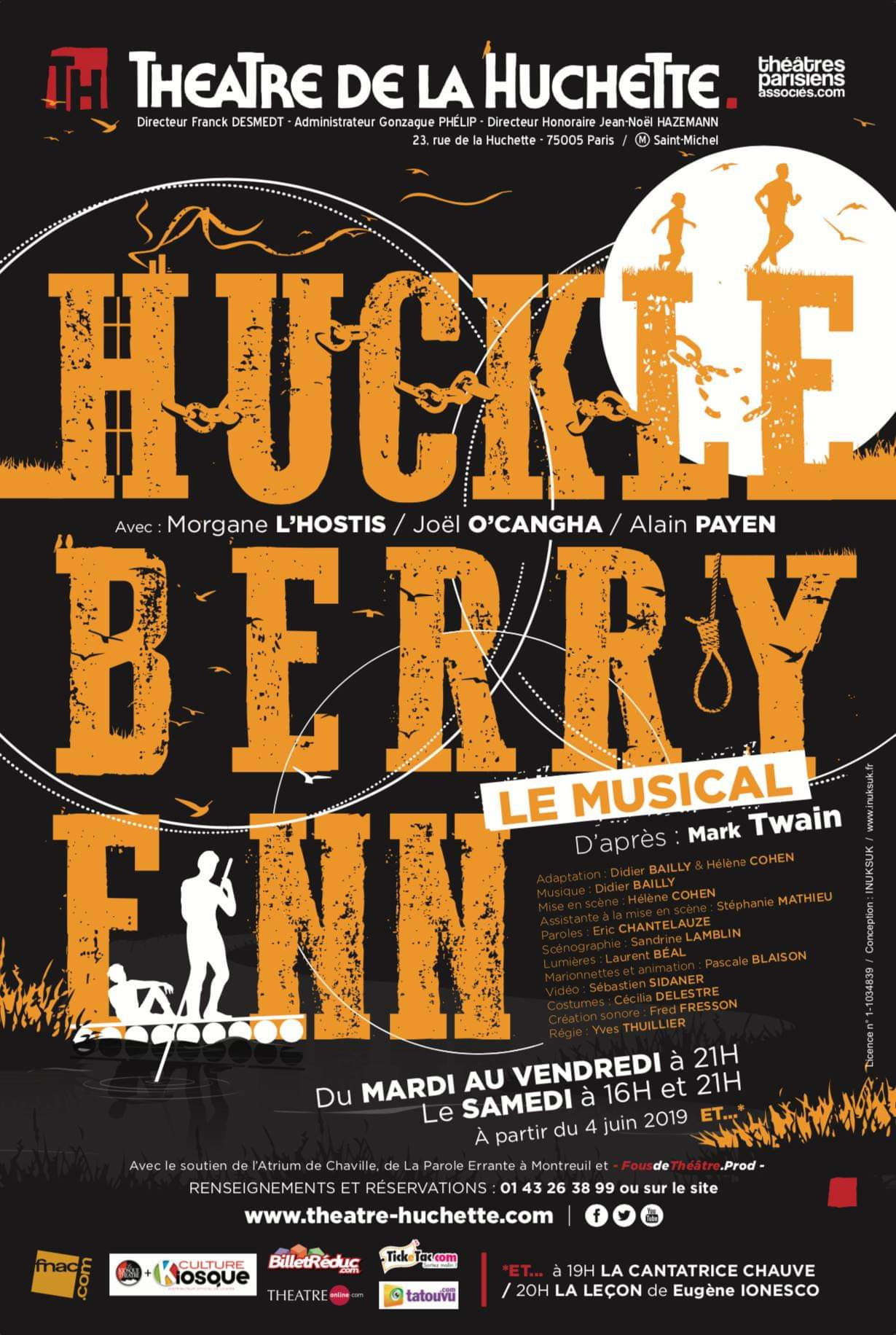 Huckleberry Finn affiche