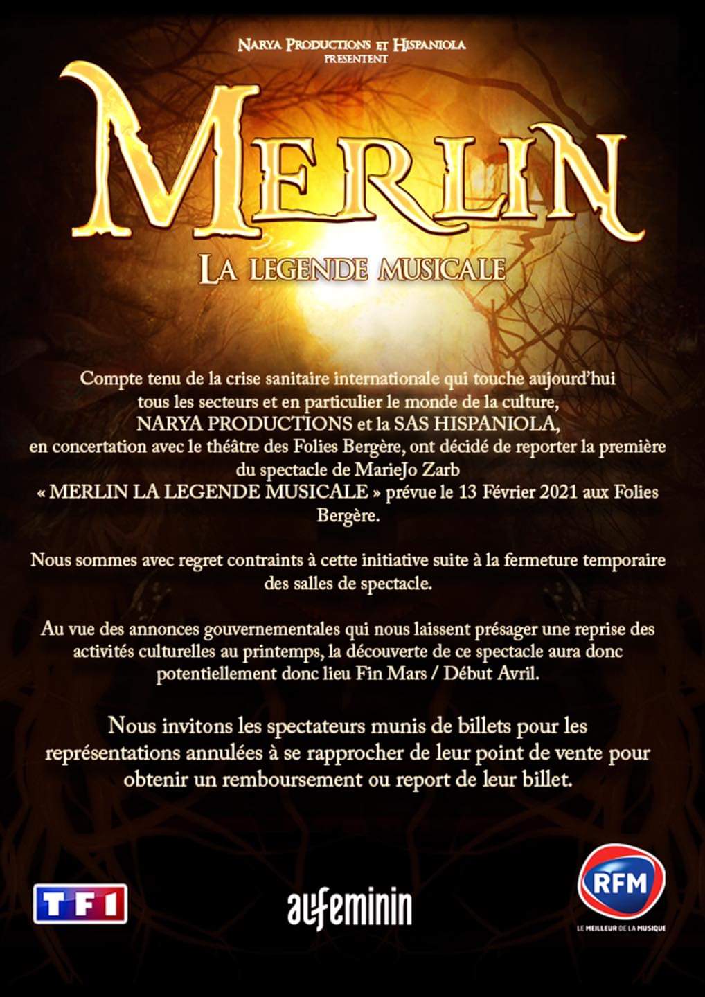 Merlin La L Gende Musicale To To To